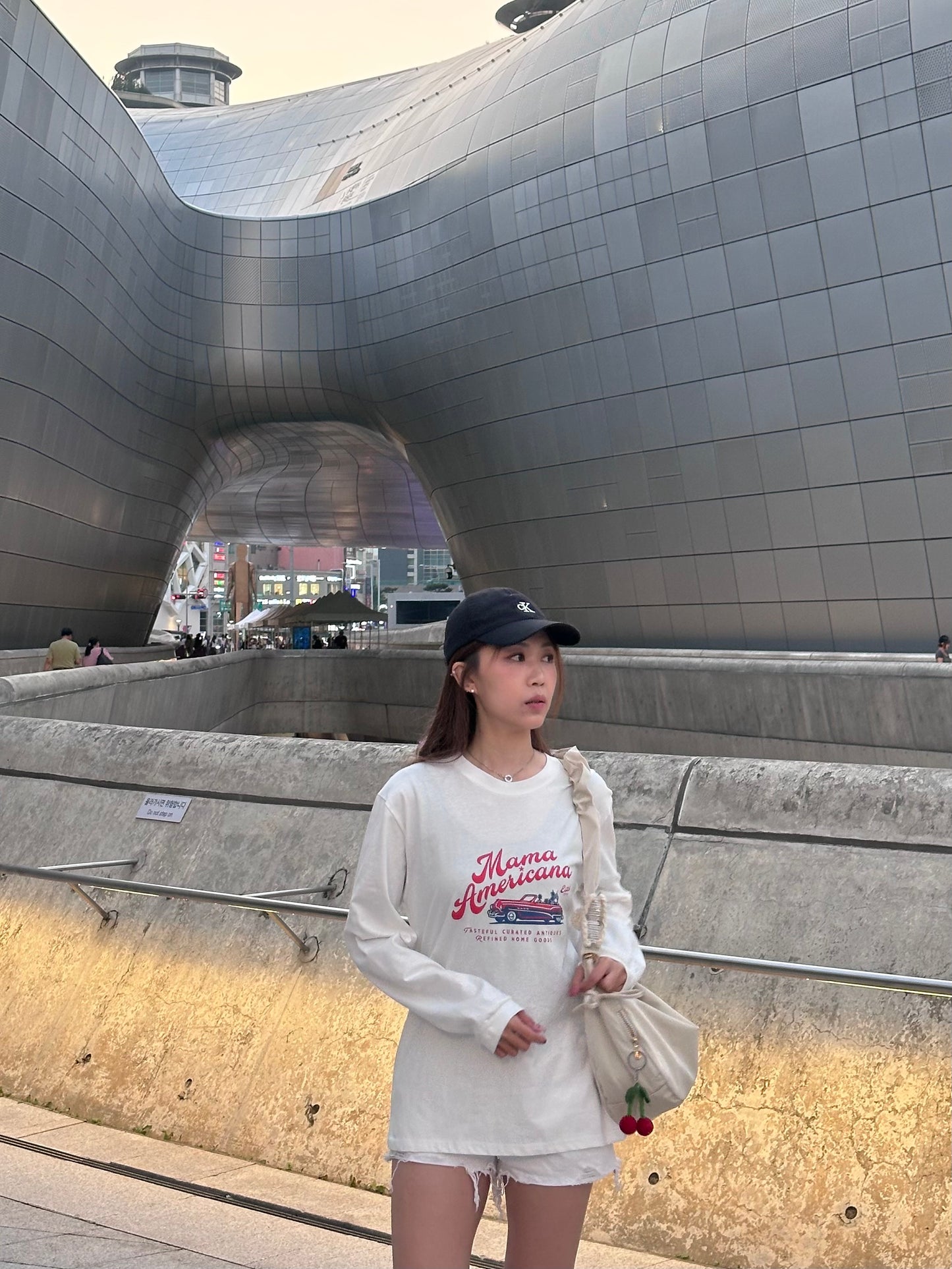 Mama Amerciana Oversized Tee